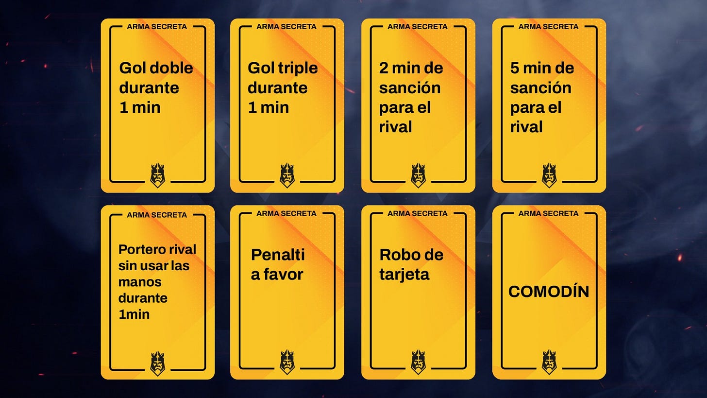 Tarjetas con super poderes