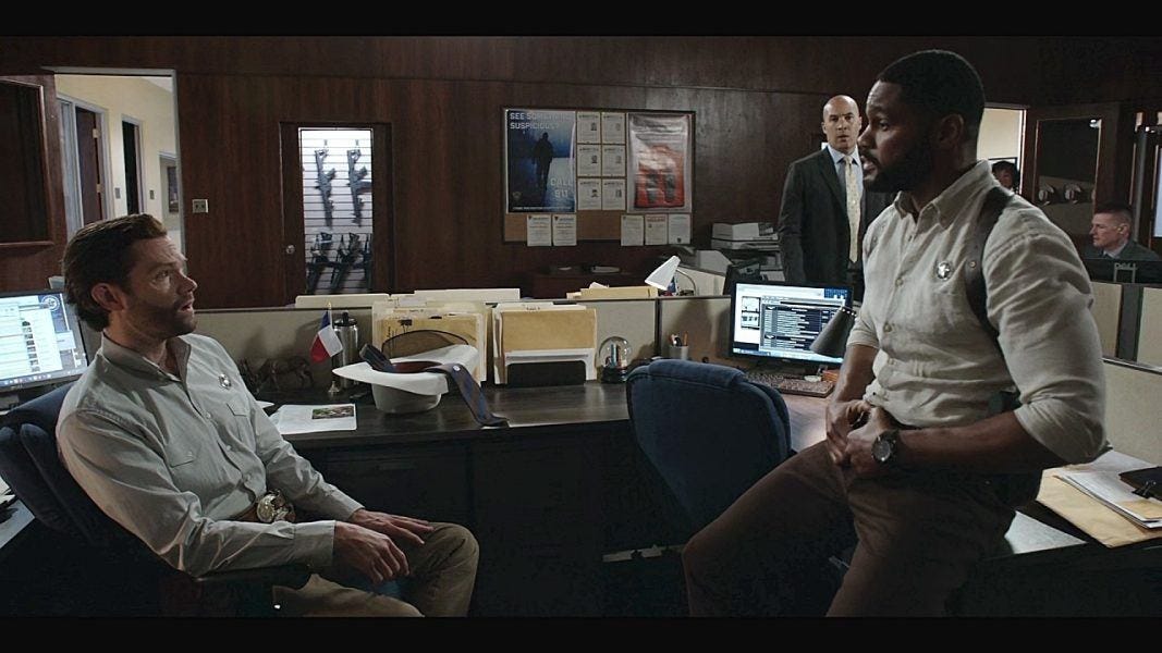 Walker Trey discussing with Cordell. Walker Trey discussing with Cordell.