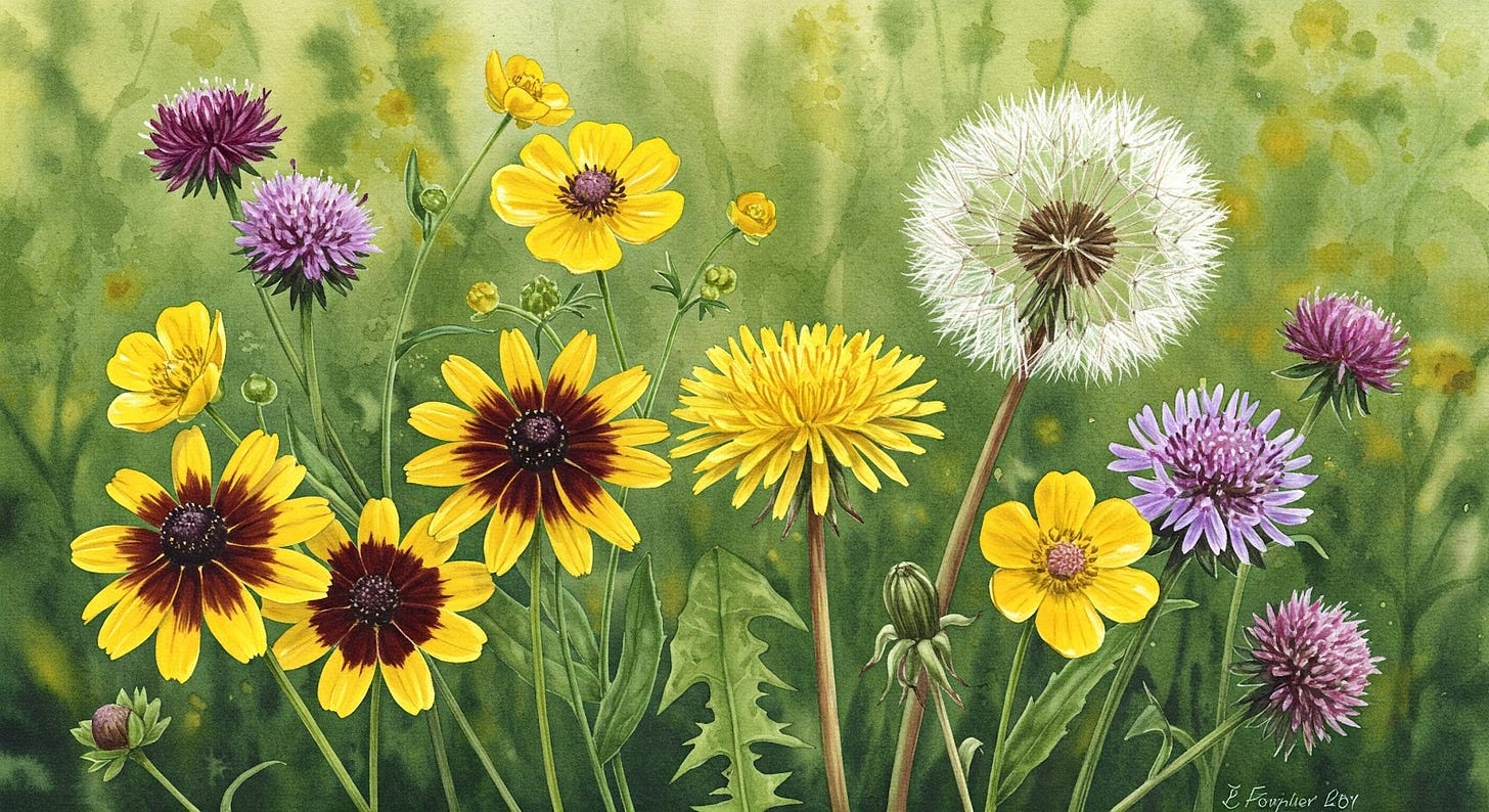 Image of Endangered Louisiana wildflowers. Image of Endangered Louisiana wildflowers.
