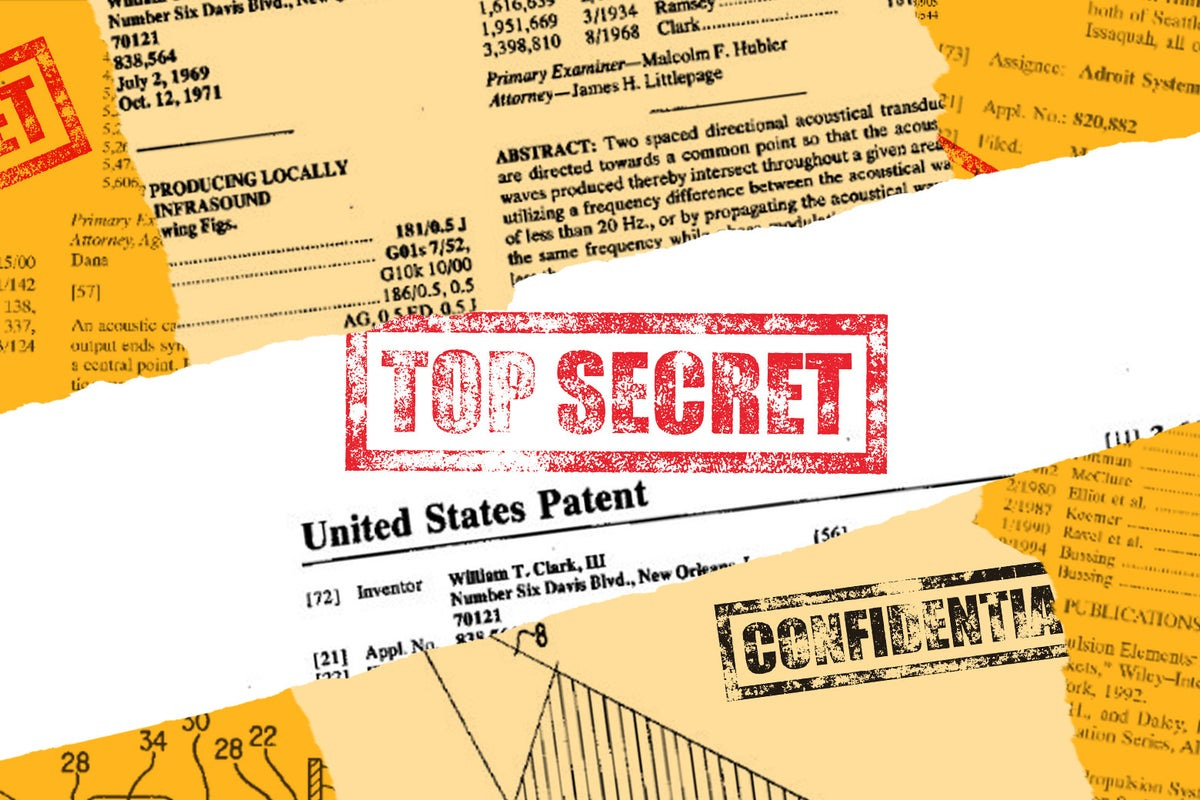 The thousands of secret patents that the U.S. government refuses to make  public.