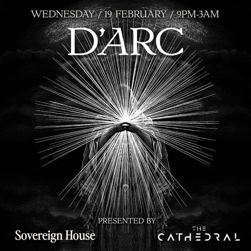Cover Image for D'ARC: the unofficial ARC after-party presented by Sovereign House and The Cathedral
