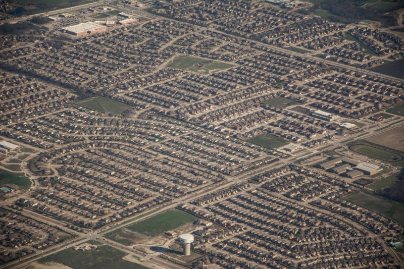 Typewriter Rodeo: Suburban Sprawl | Texas Standard Typewriter Rodeo: Suburban Sprawl | Texas Standard