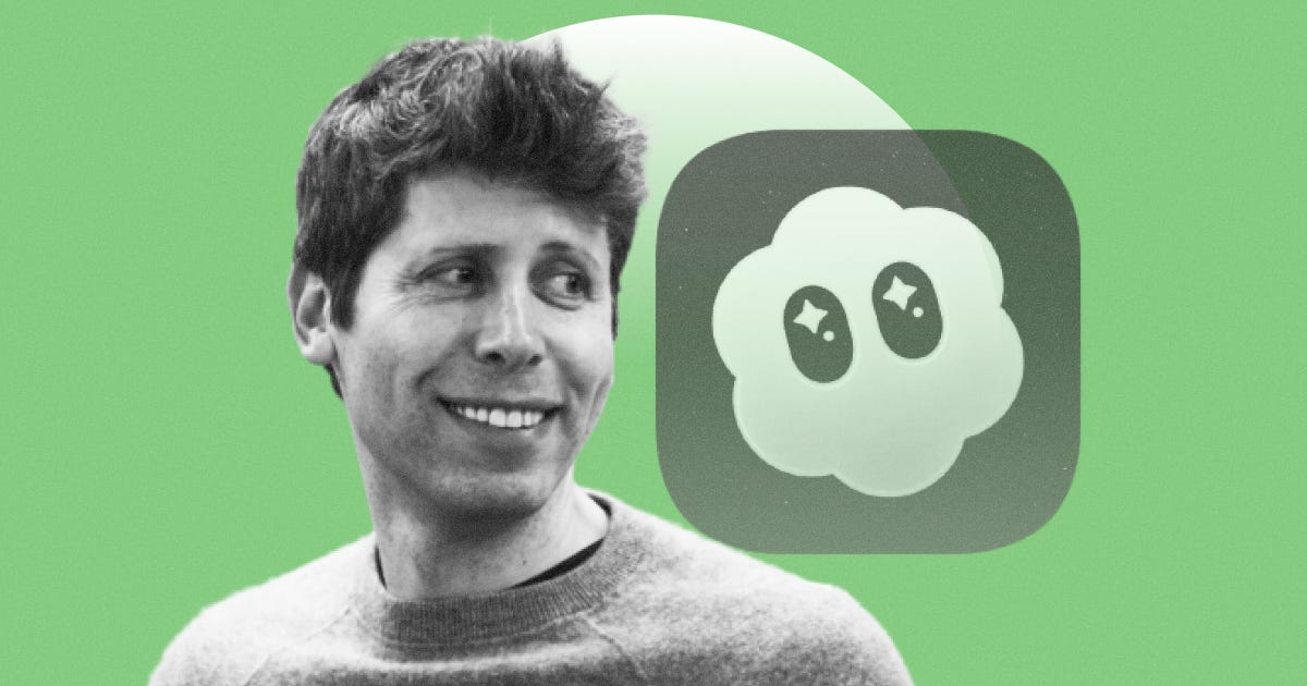 Sam Altman and Sora 2 App / The Signal Newsletter