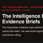 The Intelligence Layer — Evidence Briefs