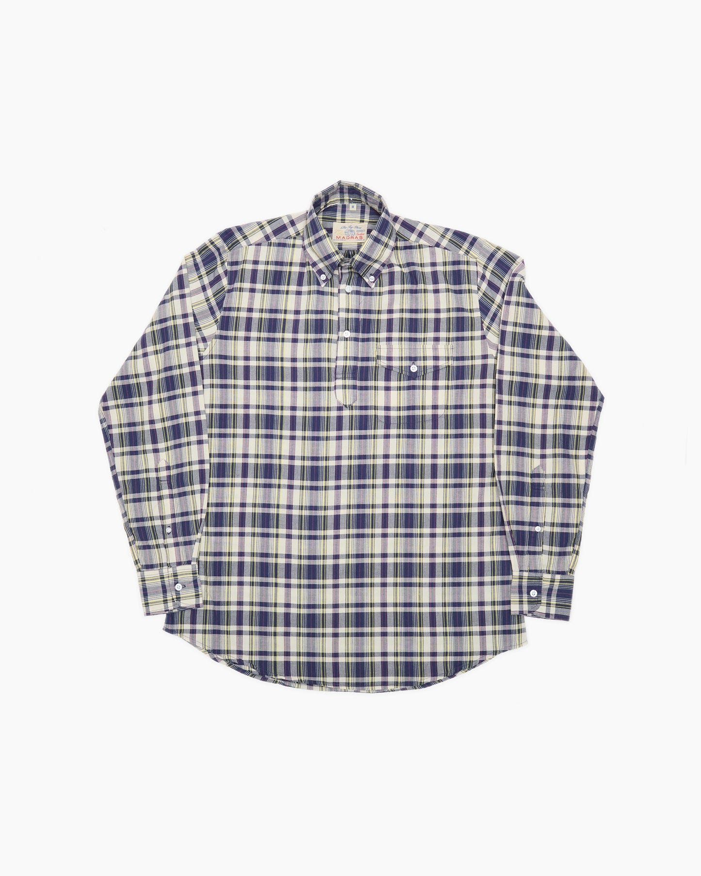 Getz Popover Madras Shirt