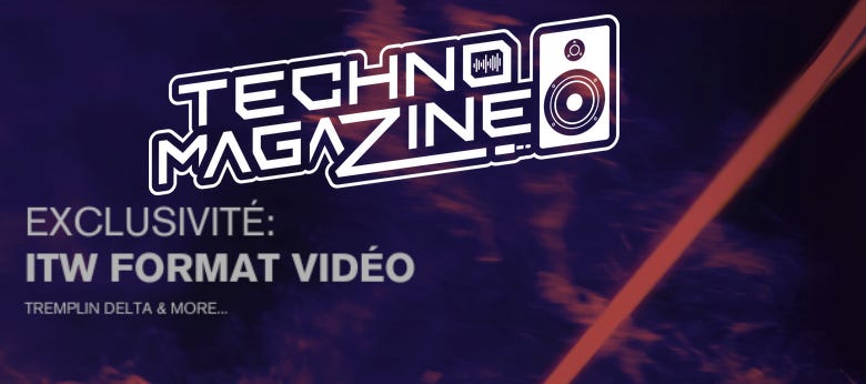A screenshot from the top of the Techno Magazine website.