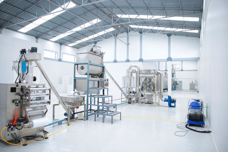 Burundi Fortified Foods' factory.