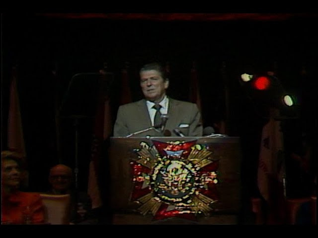 Ronald Reagan's Remarks at Veterans of Foreign Wars Convention, Chicago,  Illinois August 18, 1980