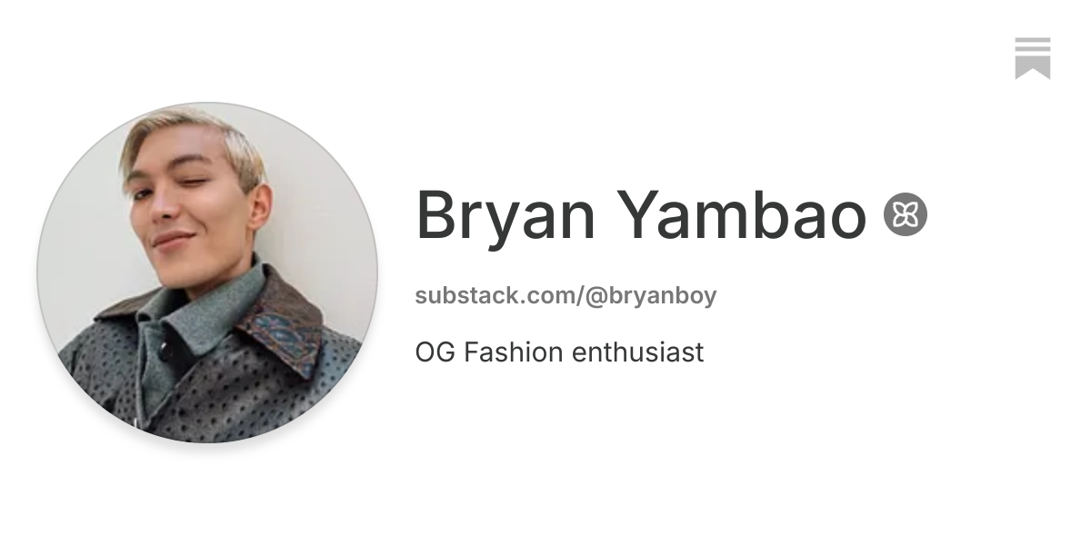 Bryan Yambao | Substack