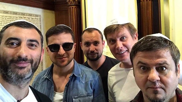 Jewish comedian who plays Ukrainian president on TV runs for the job