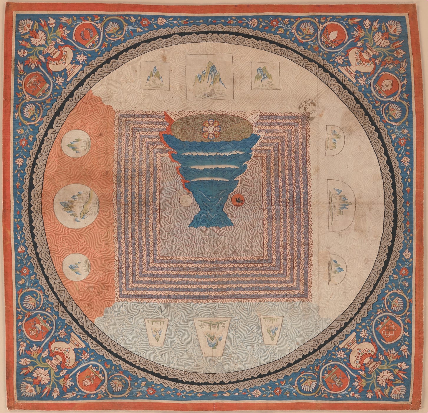 Sacred mountains and cosmic centers