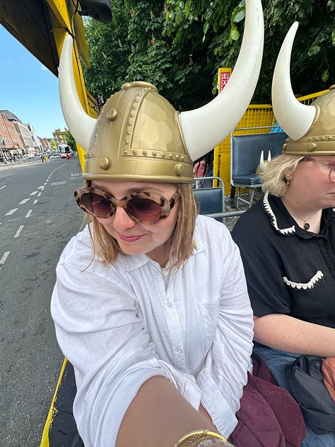 Pictures of Sydney and Lauren in Dublin and Cork