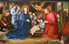 Image result for van der goes adoration