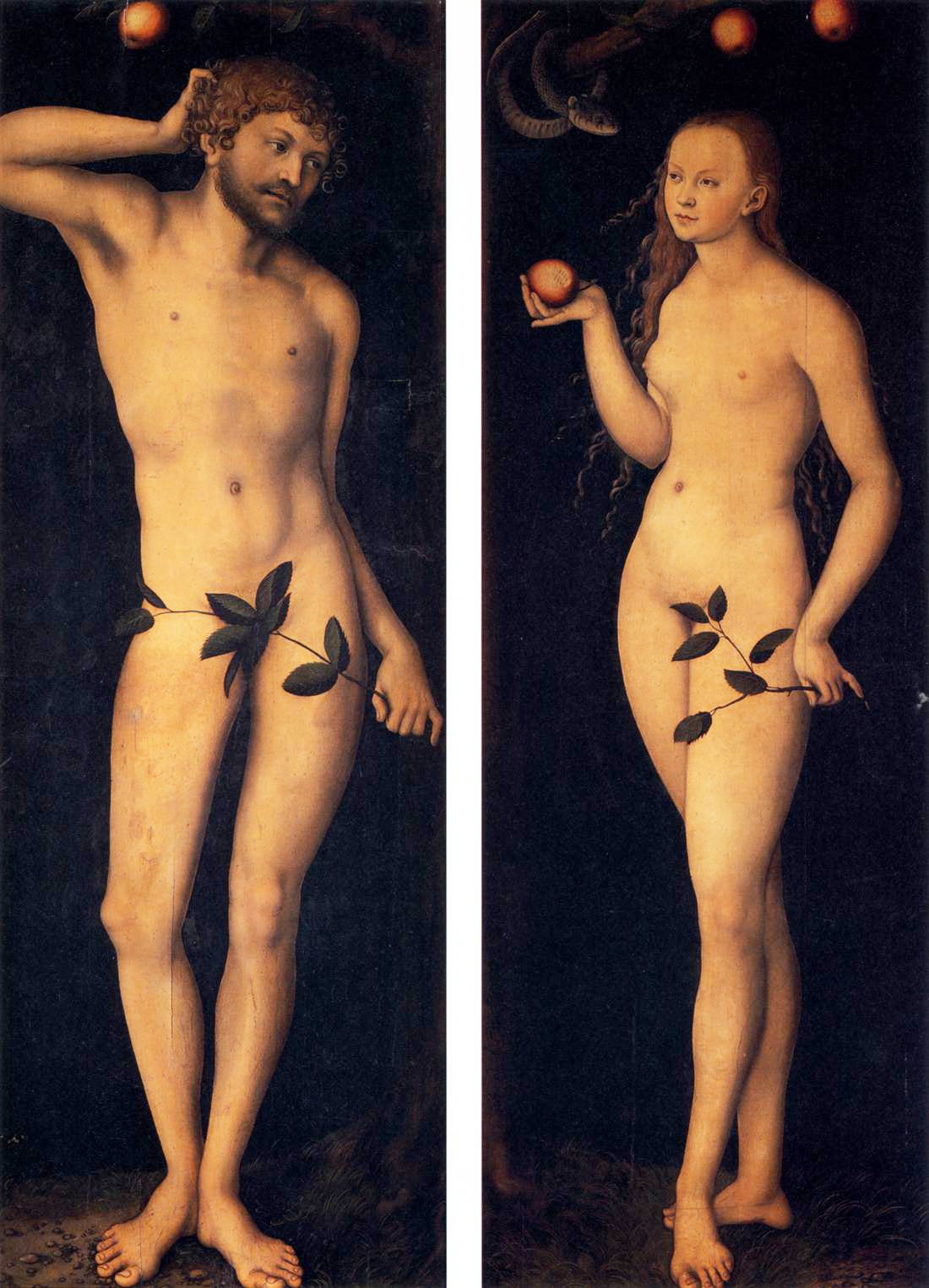 Adam and Eve (Cranach, Florence) - Wikipedia Adam and Eve (Cranach, Florence) - Wikipedia