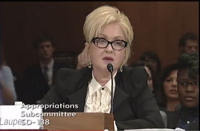 Girls just want to tell senators what's what Girls just want to tell senators what's what