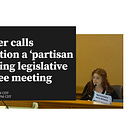 Contrived Controversy Over Election Transparency Testimony