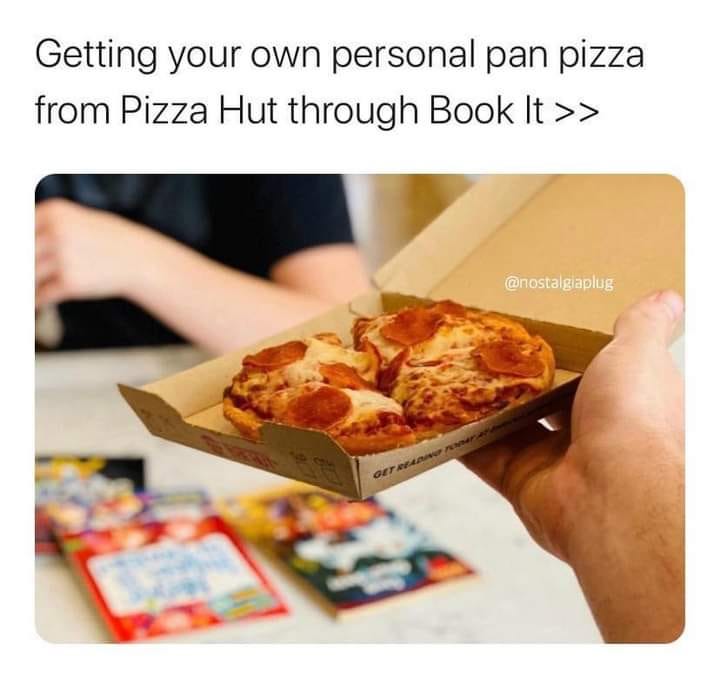 Pizza Hut's pan pizza : r/90s_kid