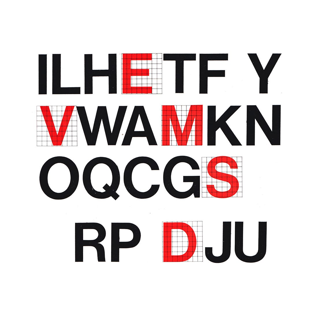 Typeface for Tokyo 1964 Typeface for Tokyo 1964