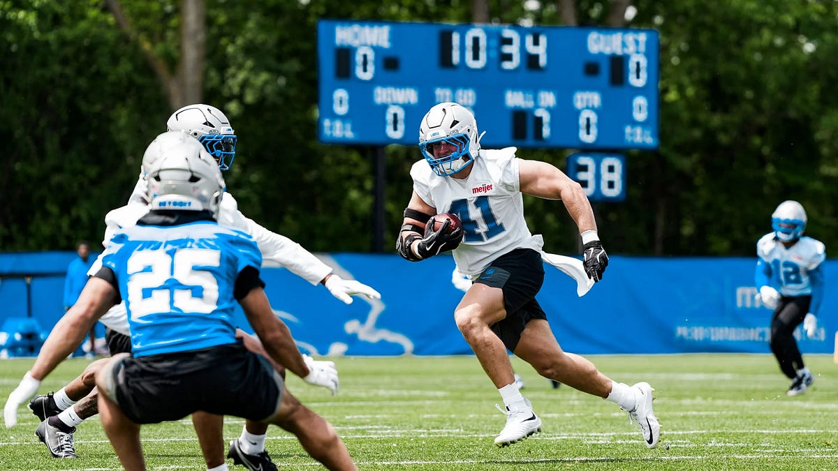 Minicamp observations: Lions' pick-happy defense snags three interceptions and should have had two more