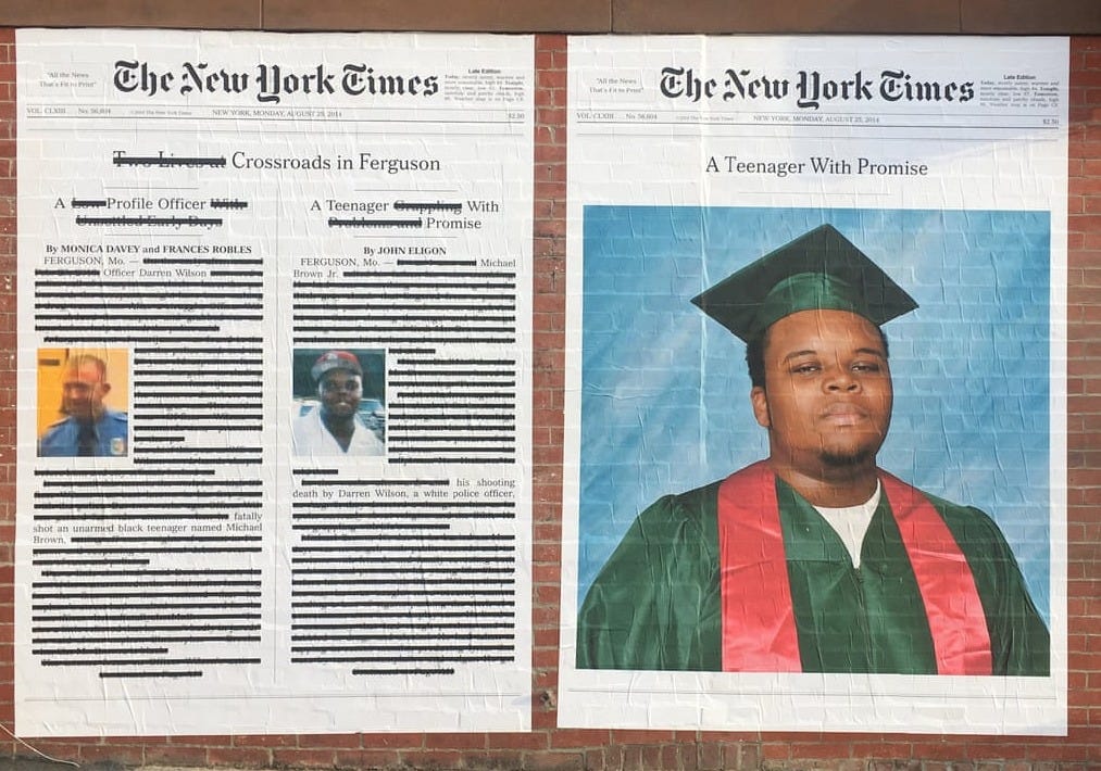 It feels important': the counter-narrative artist challenging how news is  reported | Art | The Guardian