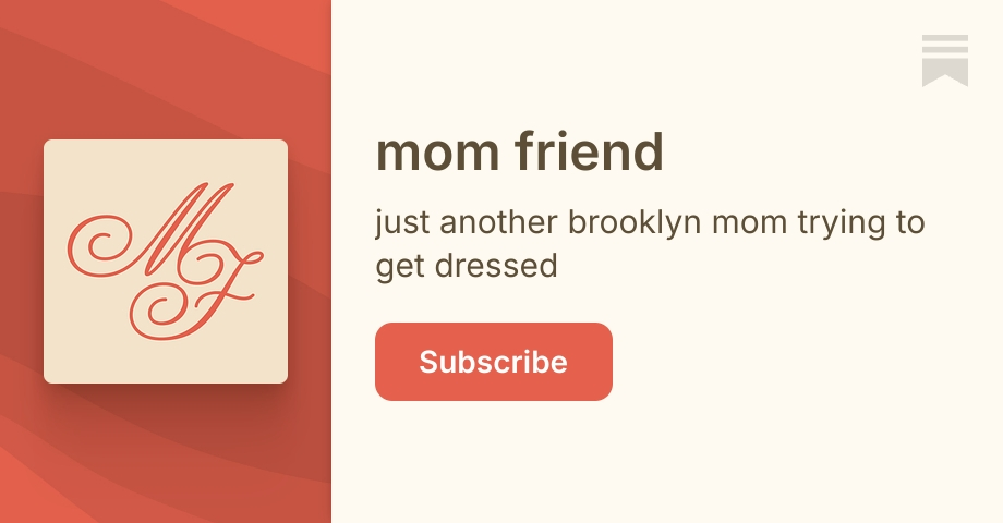 mom friend | Jennifer Cook | Substack