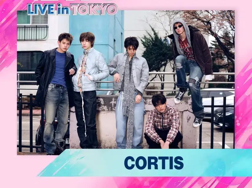 Cortis 出席東京人氣歌謠演唱會- 風扇加社群