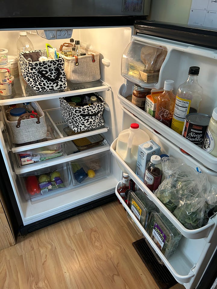 clean and organize fridge refrigerator