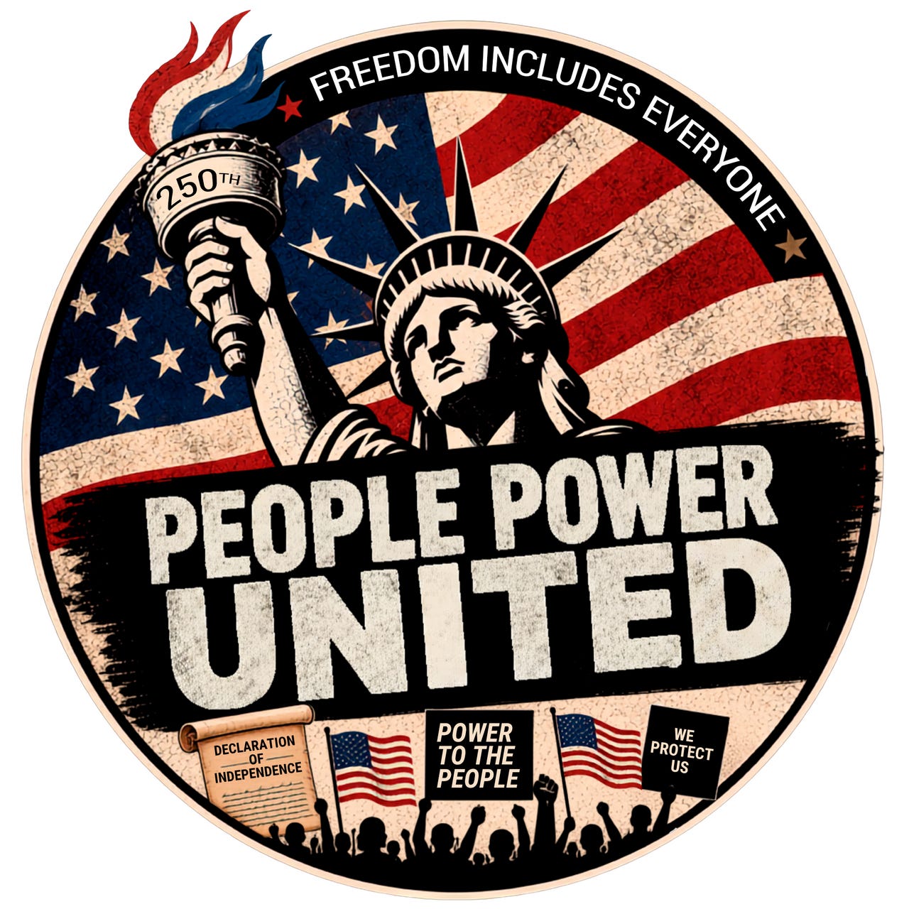 People Power United | News & Action logo