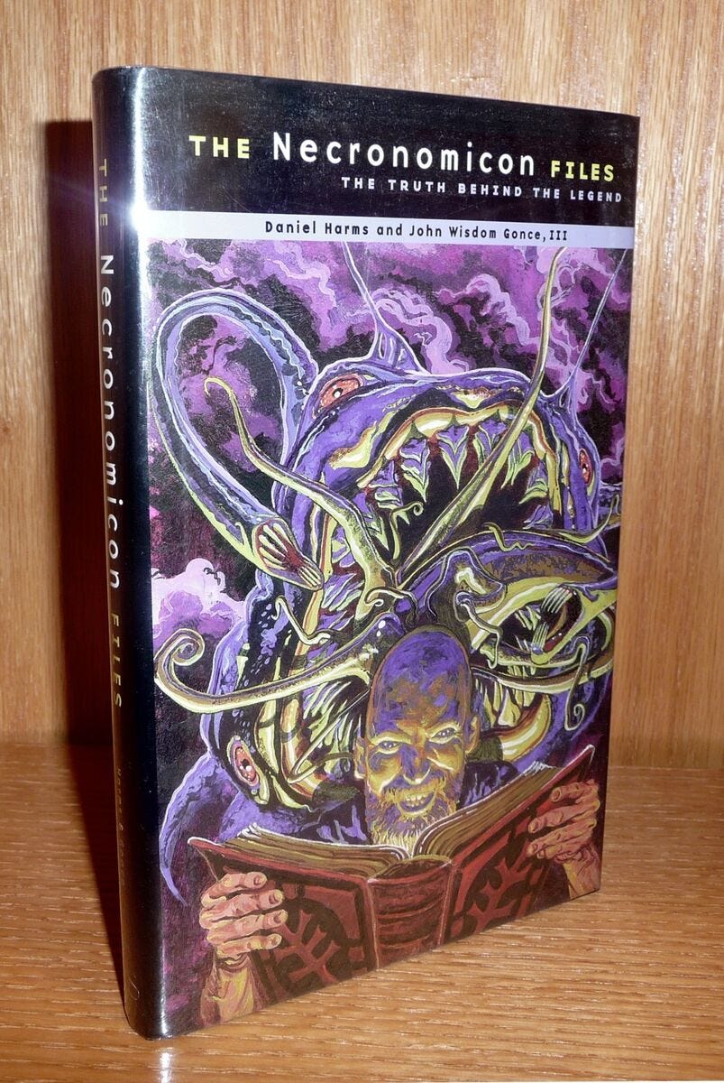 THE NECRONOMICON FILES : THE TRUTH BEHIND THE LEGEND by Harms & Gonce  SCARCE 1st | eBay