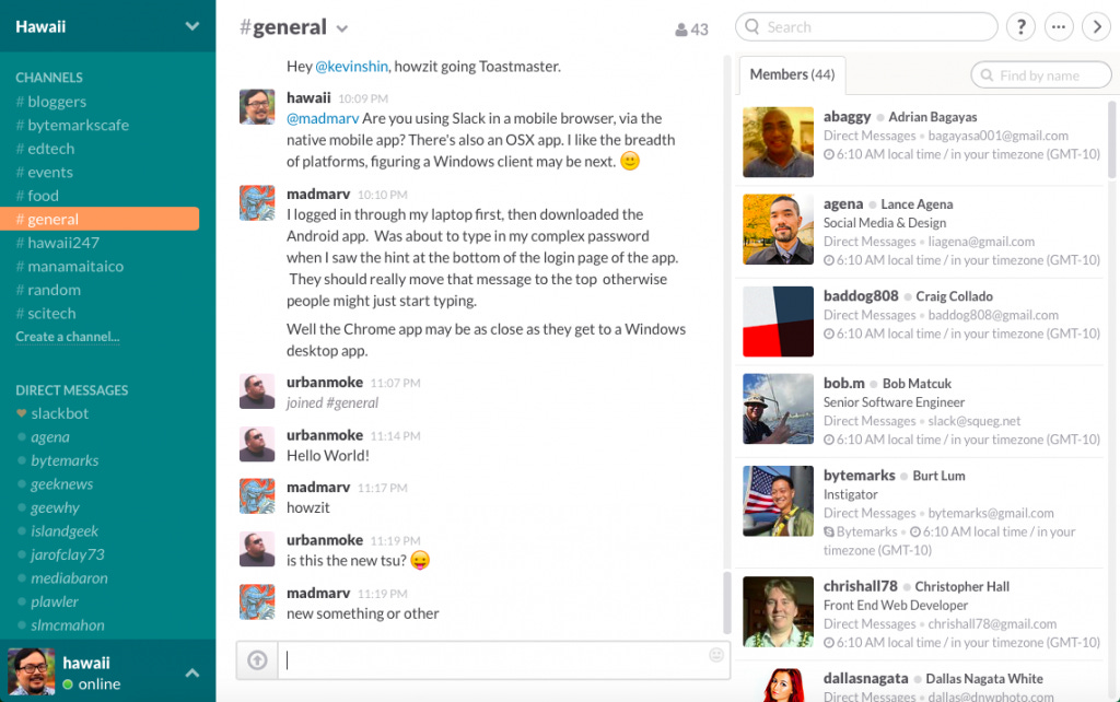 hawaii.slack.com hawaii.slack.com