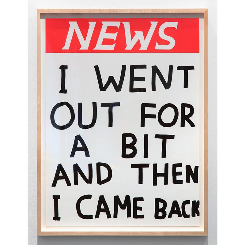New images | David Shrigley : Artimage