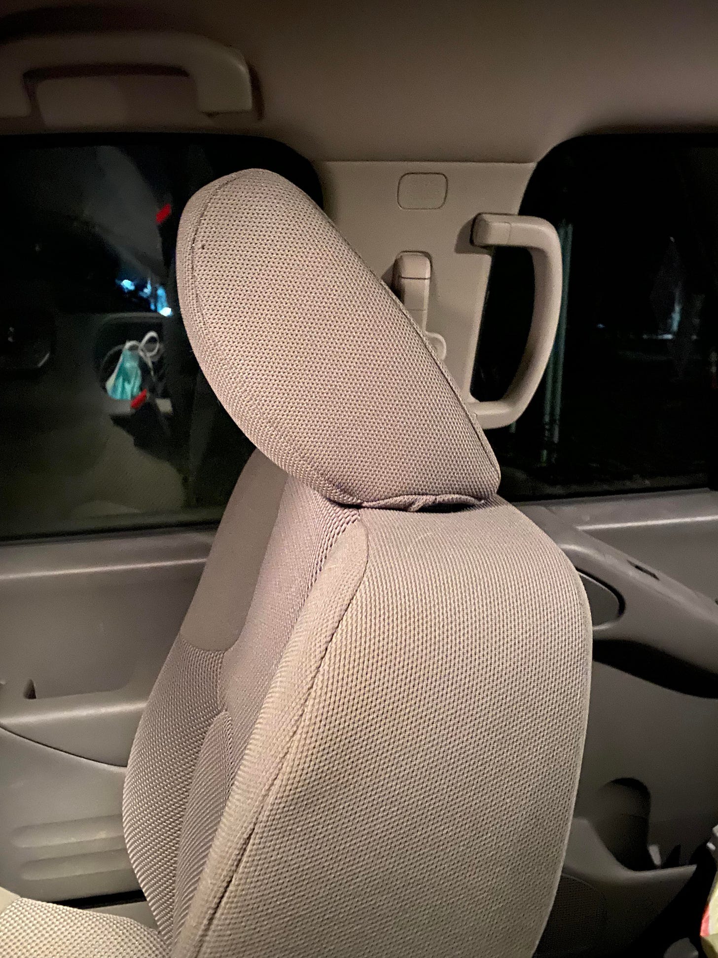 r/nissanfrontier - a car seat with a seat cushion