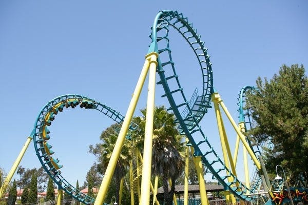 Boomerang Coast-to-Coaster | Six Flags Discovery Kingdom
