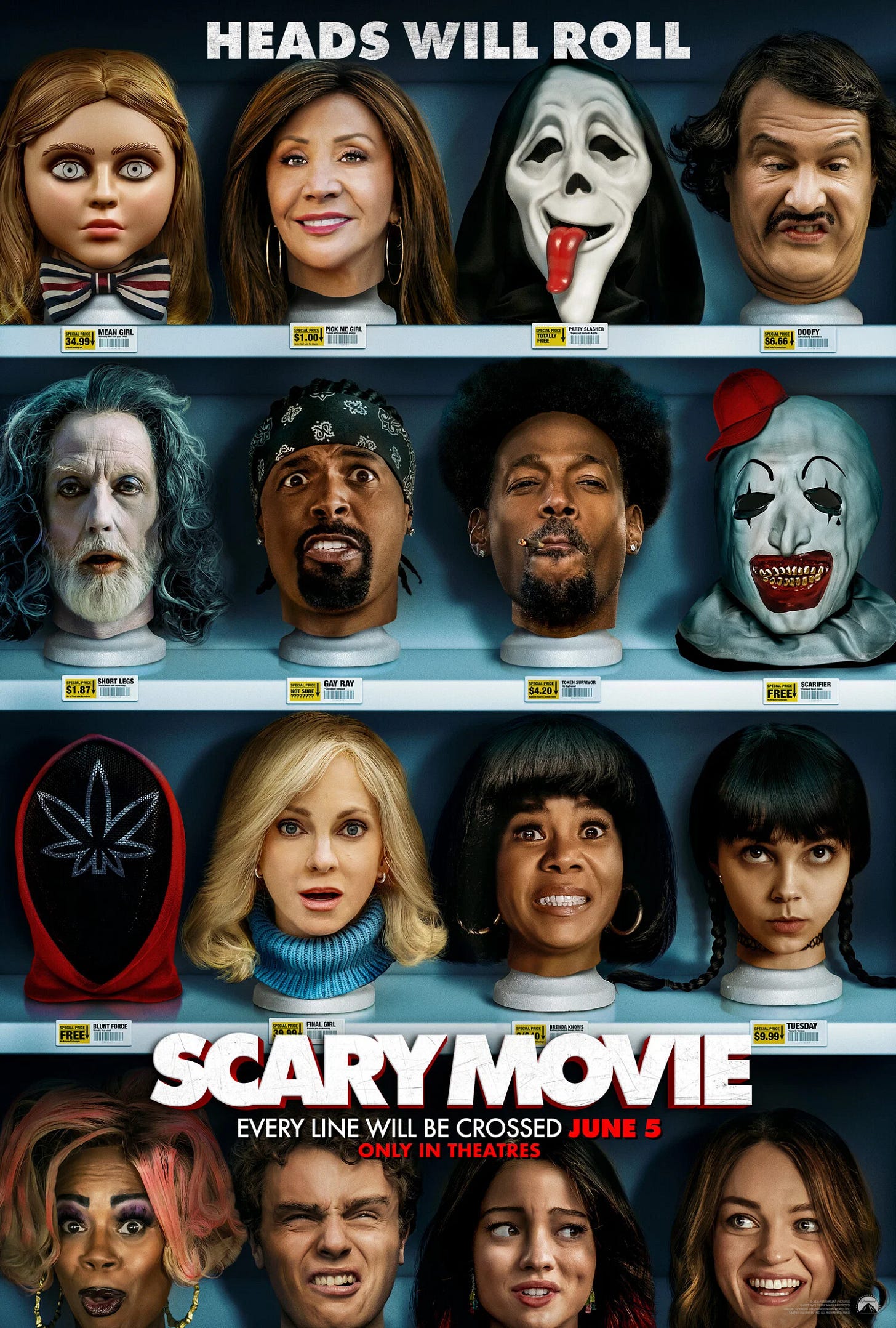Scary Movie 2026 Offizielles Poster Paramount Pictures Scary Movie 2026 Offizielles Poster Paramount Pictures