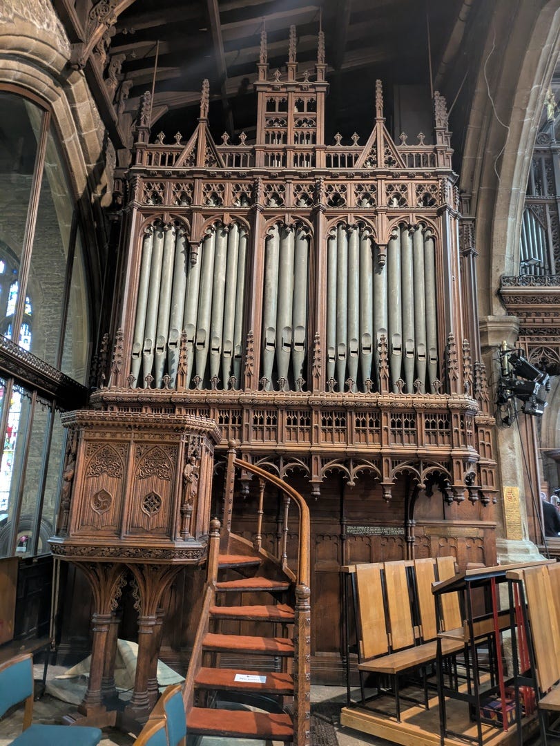 Harrison organ, Halifax Minster Harrison organ, Halifax Minster