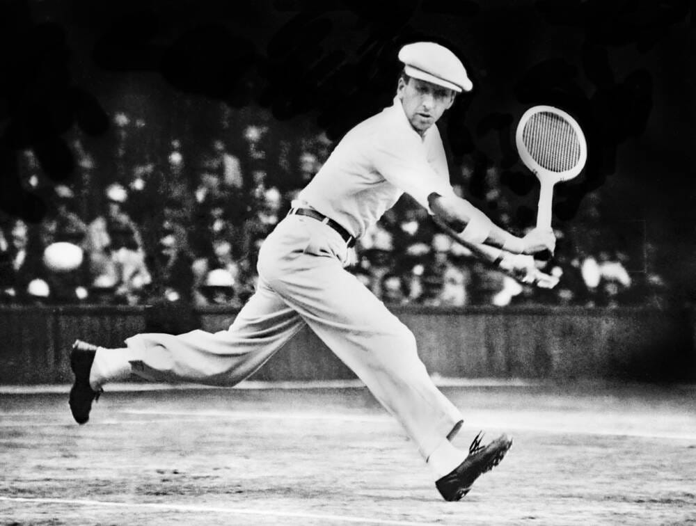 René Lacoste at Wimbledon (1925) - Photographic print for sale