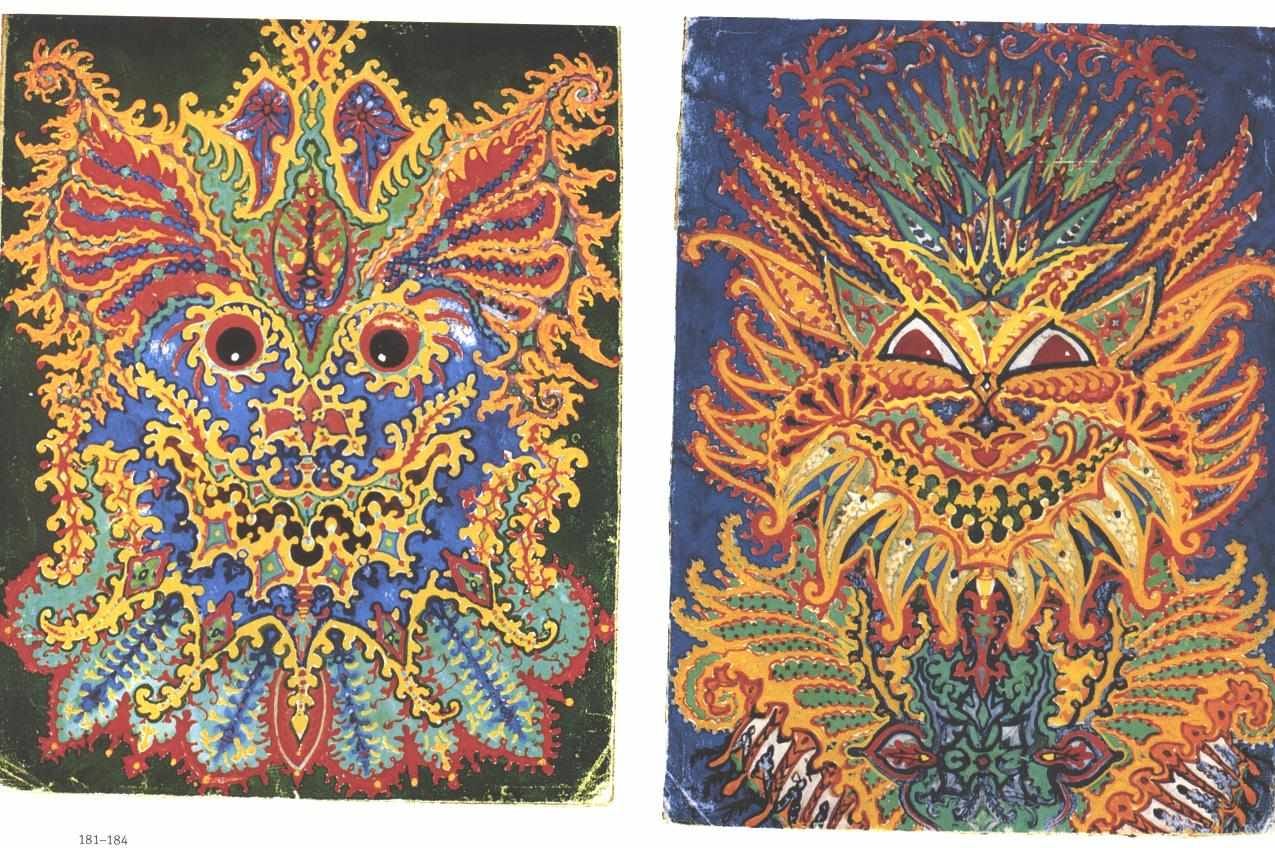 Louis Wain, Cats, about 1910 Louis Wain, Cats, about 1910