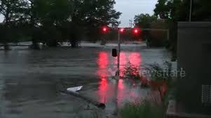 Historic flooding in Boerne, Texas ...