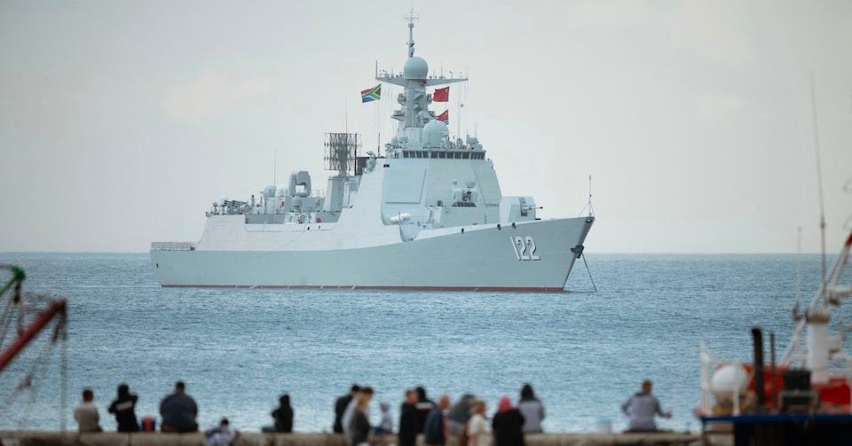 Chinese Warships South Africa Naval Exercises Unveiled