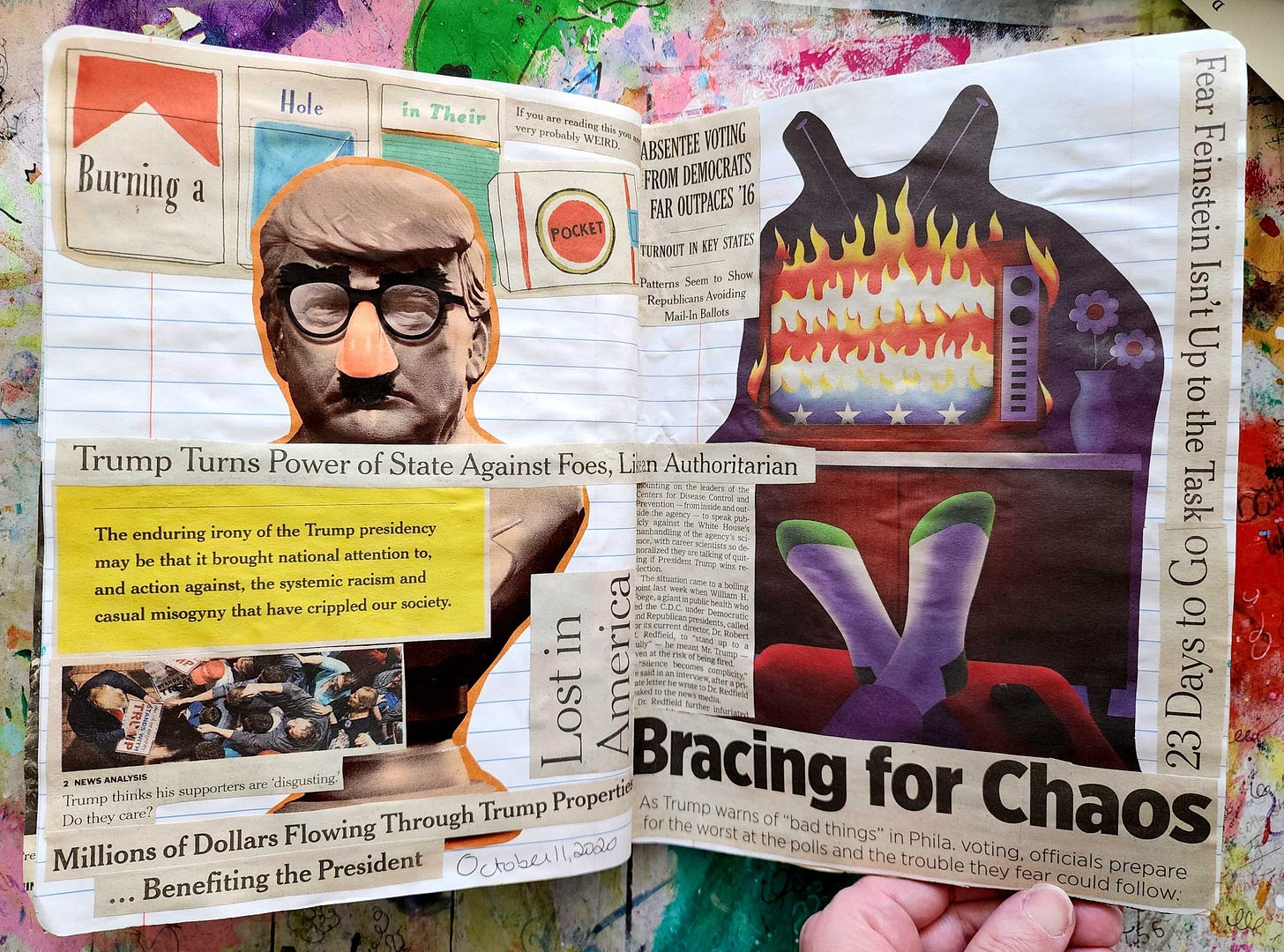 How to Start a Junk Journal 101: Newspapers