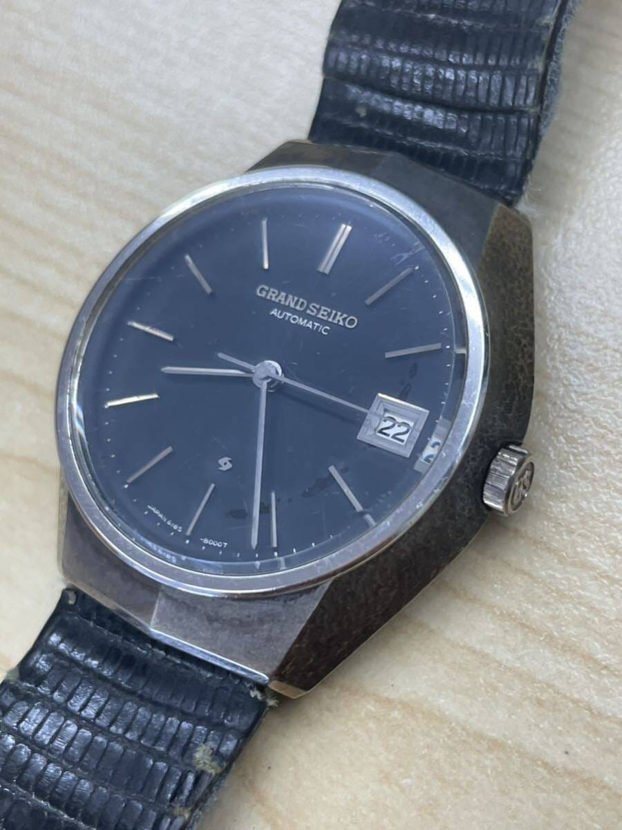 （973）グランドセイコー V.F.A. パラジウム 6185-8010 銀パラ メンズ 時計 自動巻き GRAND SEIKO 