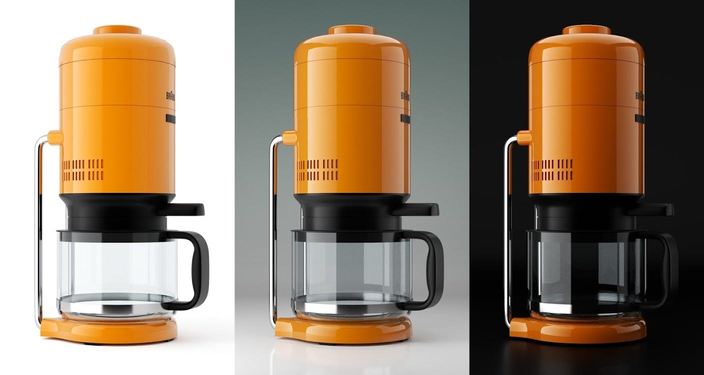 Product Rendering : Braun KS 20 Coffee Maker - Tutorials, Tips and Tricks - Blender Artists Community Product Rendering : Braun KS 20 Coffee Maker - Tutorials, Tips and Tricks - Blender Artists Community