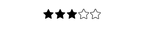 a 3 out of 5 star film
