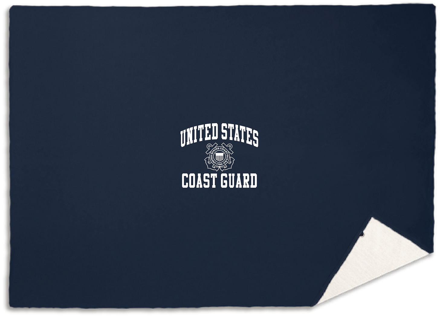 Tobacco Road Tees Coast Guard Crest Blanket Tobacco Road Tees Coast Guard Crest Blanket