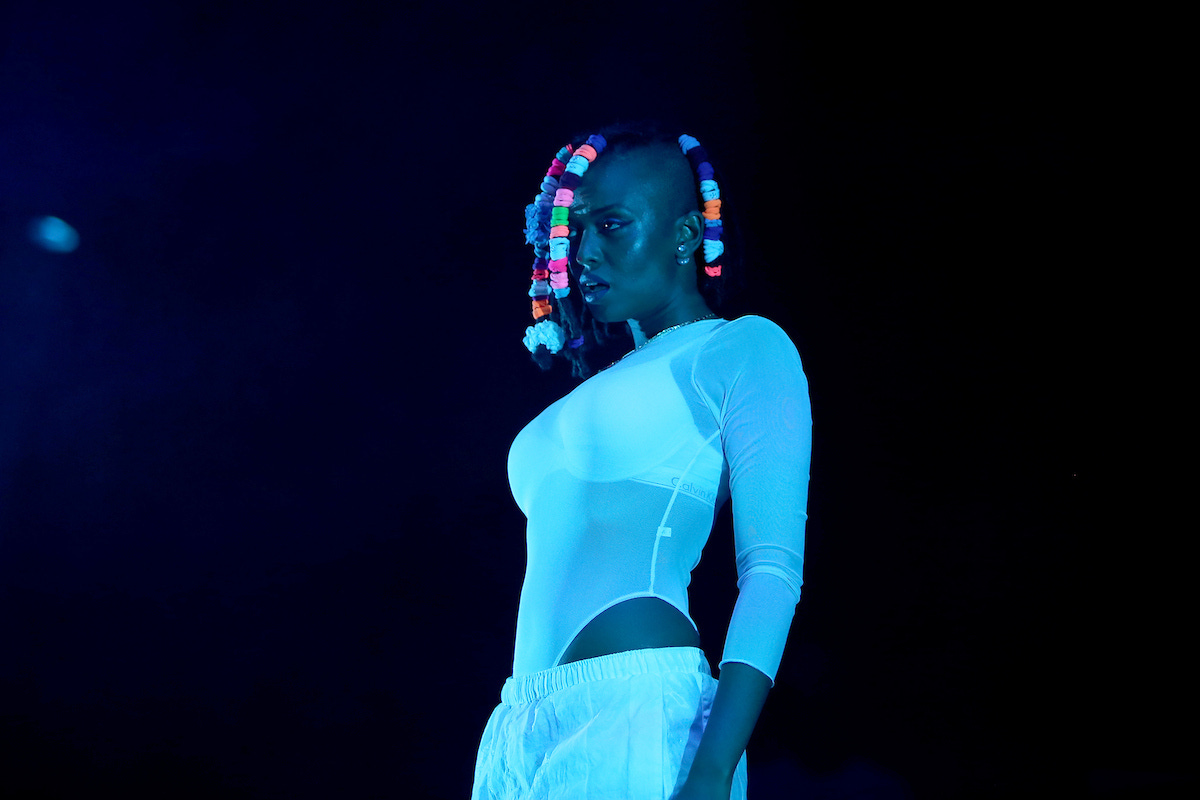 Kelela at Trees Stage by Jesse Fulton for FYF Fest