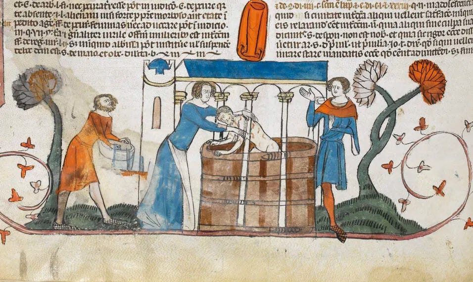 Did people in the Middle Ages take baths? - Medievalists.net
