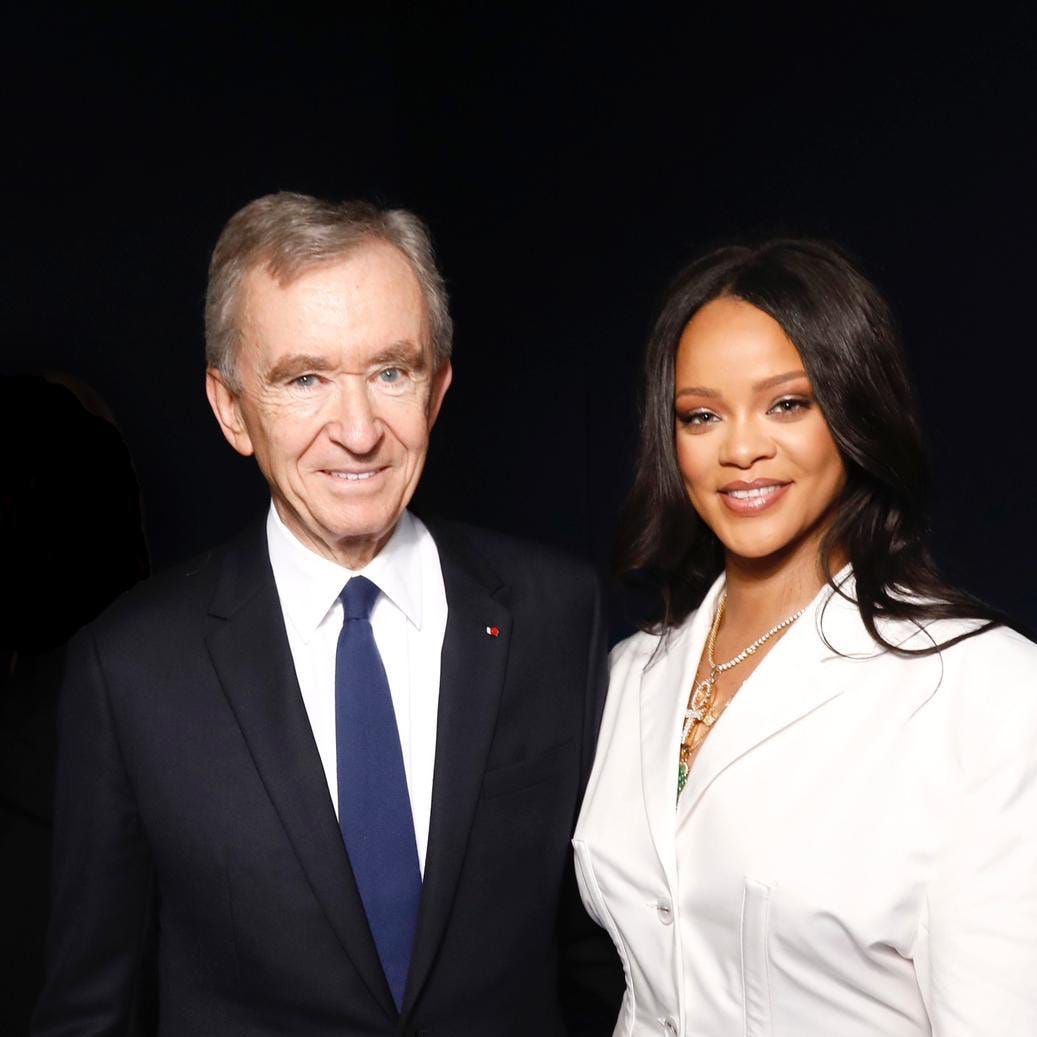 Rihanna on X: "The wonderful Mr. Bernard Arnault. So ... Rihanna on X: "The wonderful Mr. Bernard Arnault. So ...