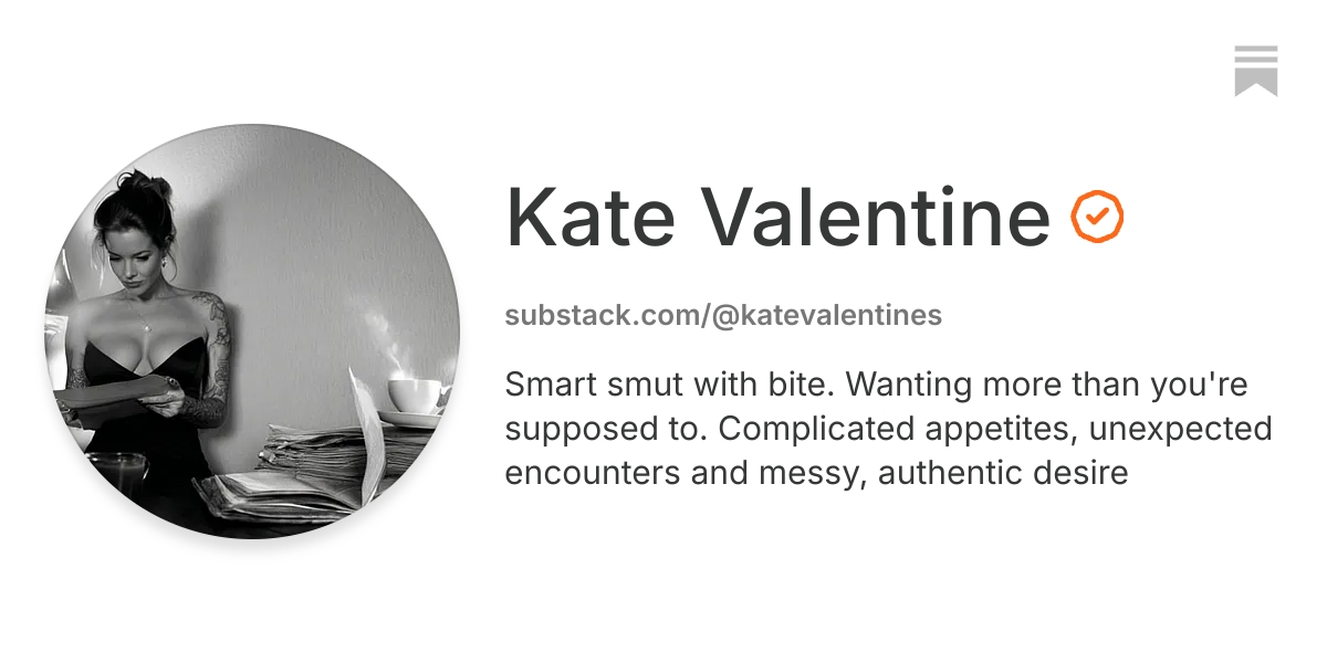 Kate Valentine | Substack
