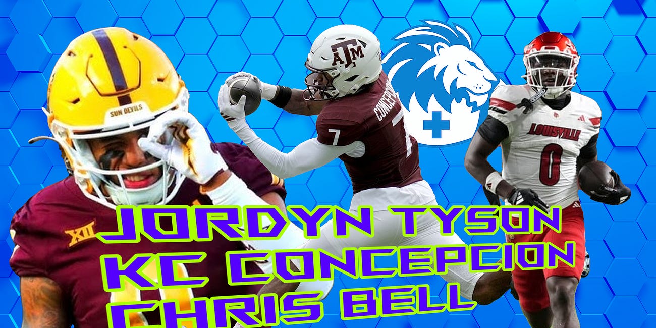 NFL Draft 2026: WR Medical Report - Jordyn Tyson, KC Concepcion, Chris Bell