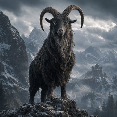 Szangor the ancient guardian goat